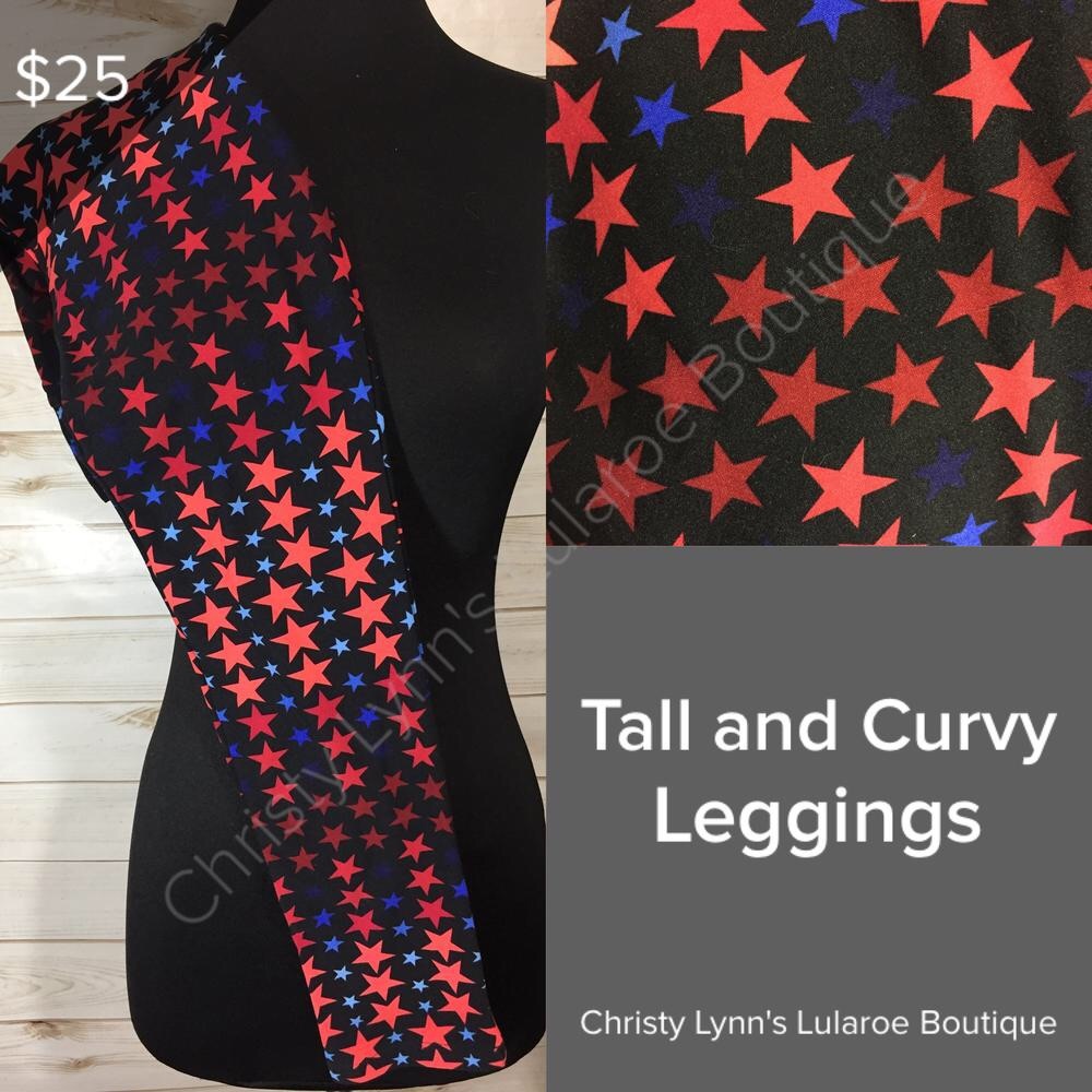 Lularoe TC Leggings American Dreams Starts